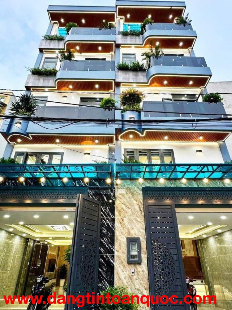 NHÀ BÁN SIÊU PHẨM 5 TẦNG HẺM XE HƠI 6M, CỰC ĐỈNH TRẦN THỊ NĂM VÀ HUỲNH THỊ HAI. TÂN CHÁNH HIỆP, QUẬN