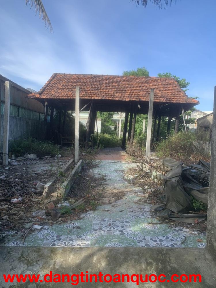 Bán đất mặt tiền Lạc Long Quân Hội An 160m² giá 8.5 tỷ, gần biển và resort Mercure