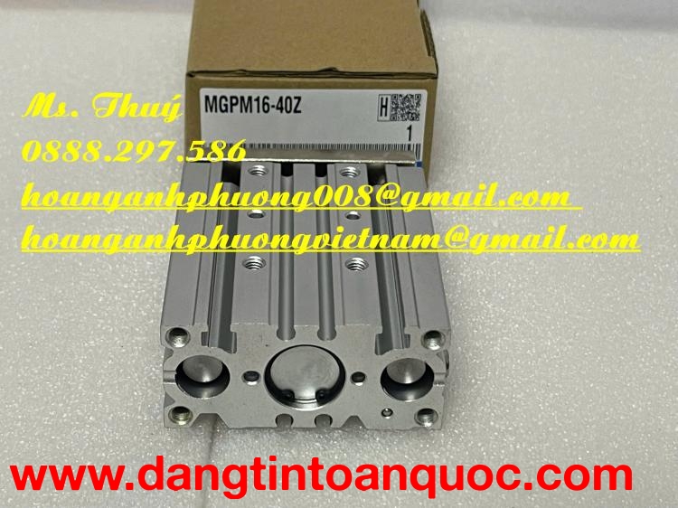 Xi lanh khí nén MGPM16-40Z - Chuyên hàng SMC nhập khẩu