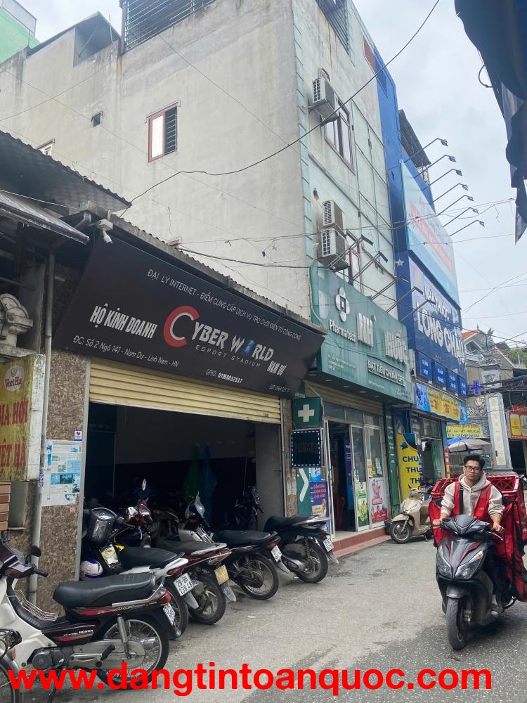 CHO THUÊ MẶT BẰNG KINH DOANH 30M² x 4 TẦNG – NGAY NGÃ TƯ CHỢ – HOÀNG MAI