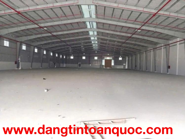 cho thuê nhà xưởng tại tân uyên bình dương – 1.300m² – pccc tự động – điện 250 kva, pháp lý đầy đủ, 