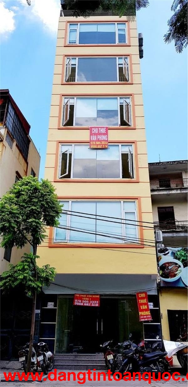 Cho thuê văn phòng 225A Nguyễn Ngọc Vũ - Trung Hòa chỉ 6 triệu