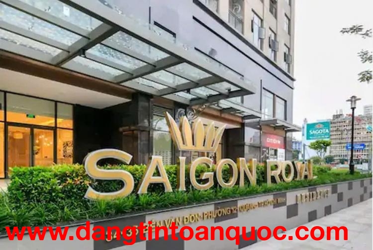 CHO THUÊ CĂN HỘ SAIGON ROYAL – 2PN, Căn Góc Yên Tĩnh - 3 Phút Qua Quận 1