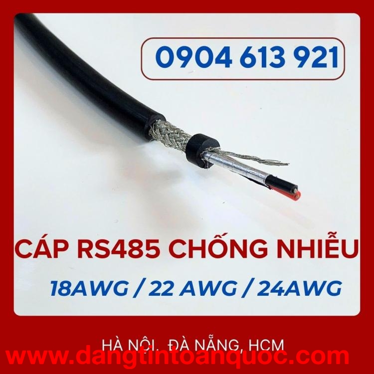 Cáp điều khiển RS485 Altek Kabel 2 lõi chuẩn hàng nhập khẩu 