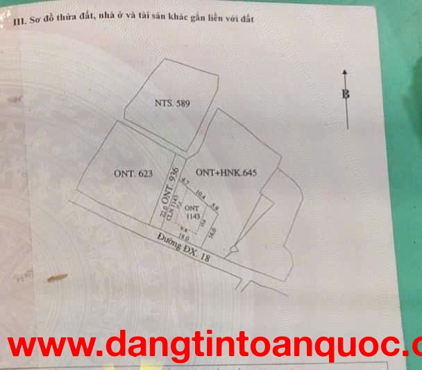 CẦN BÁN 364 M ĐẤT, BÊN CẠNH RỪNG DỪA 7MẪU HỘI AN.