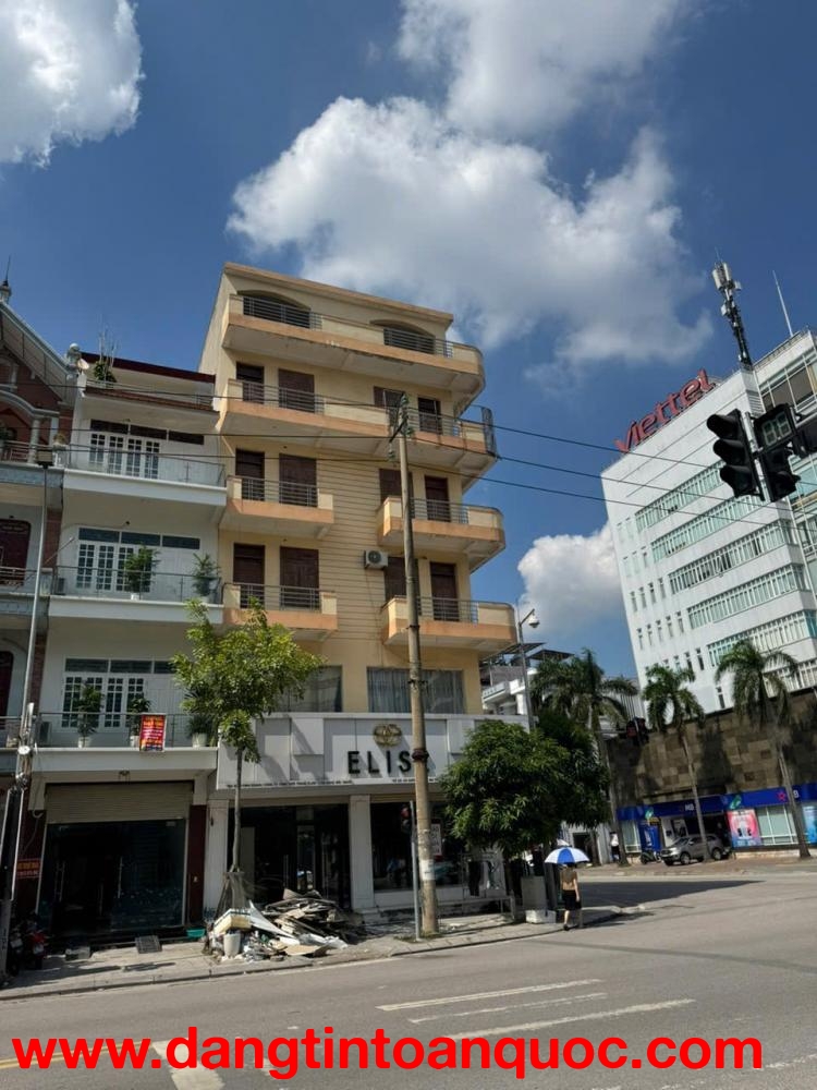 CHO THUÊ NHÀ 5 TẦNG MẶT ĐƯỜNG HOÀNG VĂN THỤ – SÁT QUẢNG TRƯỜNG 3/2 – BẮC GIANG