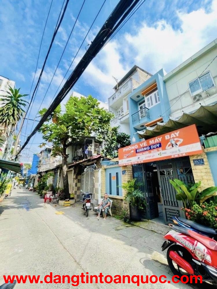 GIÁP TÂN BÌNH – QUẬN 11 – HXH TRÁNH THÔNG – 176M² – 3 TẦNG – NHỈNH 13 TL