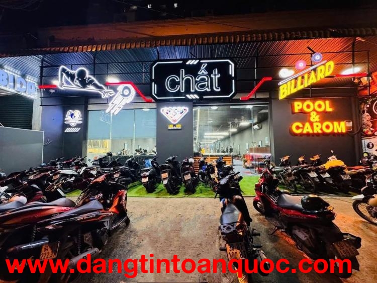 CHÍNH CHỦ CẦN SANG NHƯỢNG QUÁN BIDA QUẬN 8