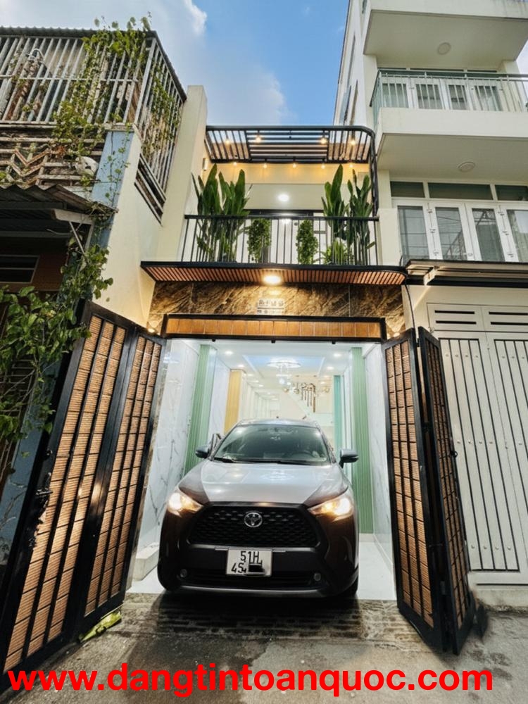 T1741 ???? sát BV Gia Định Bình Thạnh, SHR, Vuông, HXH, 2 tầng, 2.9x15m, 6.x tỷ