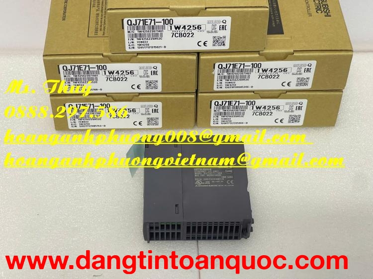 Phân phố mô đun Mitsubishi QJ71E71-100 - Cty Hoàng Anh Phương