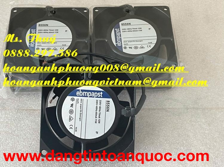 Bình Dương - Quạt tản nhiệt EBM PAPST 8556N mới 100%