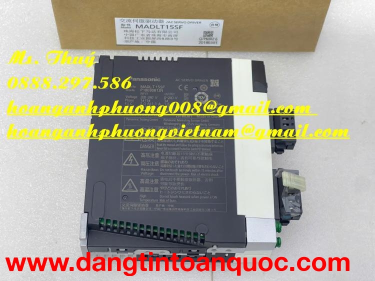Chuyên hàng giá tốt - Động cơ Panasonic MADLT15SF mới 100%