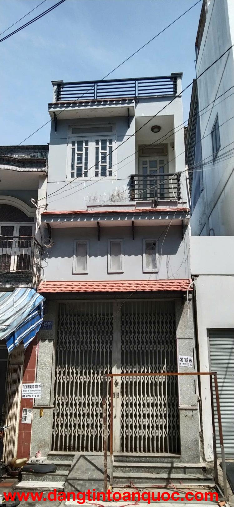 NHÀ NGUYÊN CĂN 1 TRỆT-2 LẦU, MẶT TIỀN RỘNG THOÁNG CÓ THỂ Ở HOẶC KINH DOANH