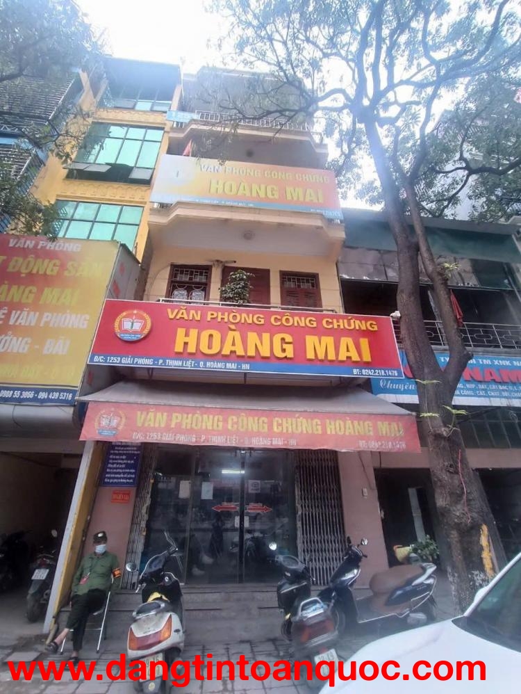 Cho thuê nhà mặt phố nguyên căn mặt đường 1255 Giải Phóng , Hoàng Mai HN