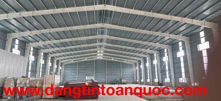 cho thuê kho xưởng tại Cụm Công Nghiệp Phạm Ngũ Lão, Nghĩa Dân, Kim Động, Hưng Yên. DIện tích 5500m2