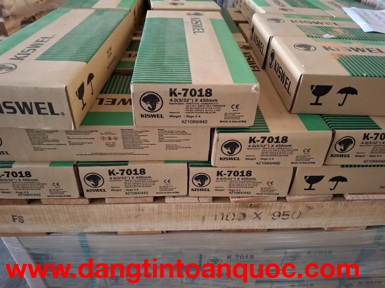Que hàn chịu lực Kiswel K-7018( E7018)
