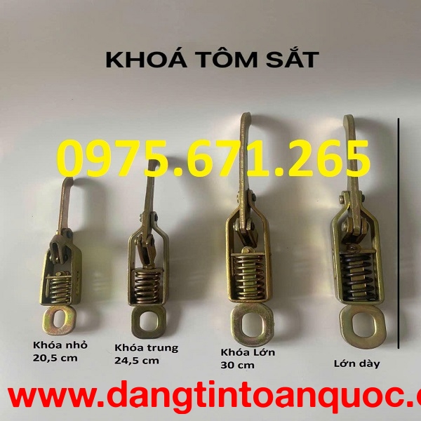 Mua khóa tôm gạt giá rẻ ở đâu chất lượng, uy tín?