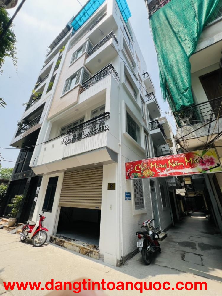 Kim Giang, 51m 7 tầng sang trọng, ô tô tránh đỗ, lô góc, sổ vuông