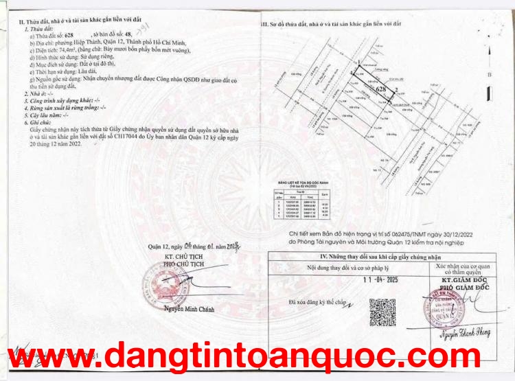 SIÊU PHẨM ĐẤT (4.3X18) XD 6 TẦNG MẶT TIỀN DƯƠNG THỊ MƯỜI – QUẬN 12