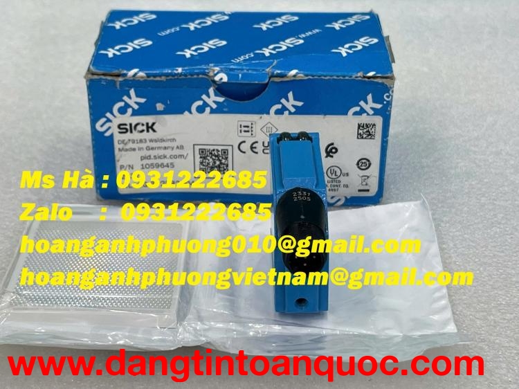 Cảm biến phát hiện vật thể chính xác - Sick WL12G-3P2582P04 