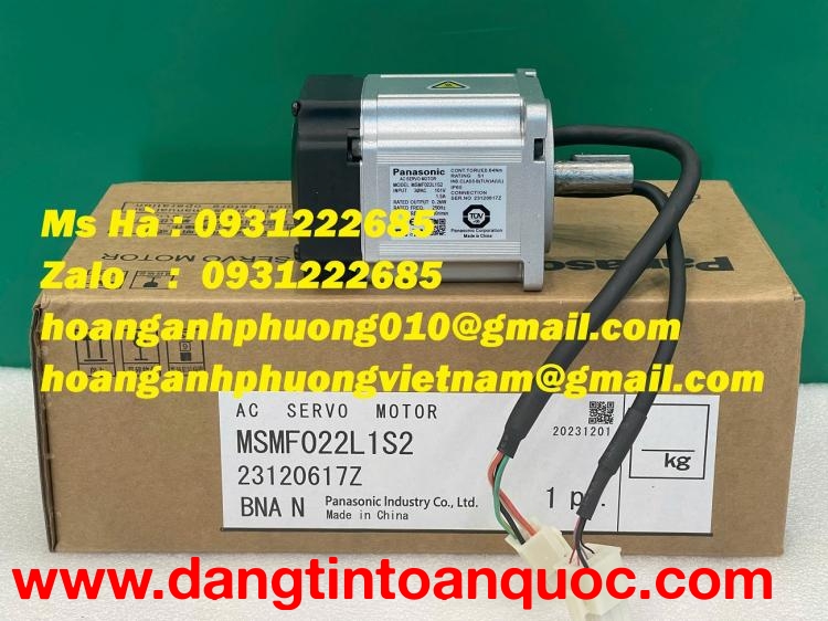 Panasonic MSMF022L1S2 động cơ sẹc vô - giải pháp chính xác 