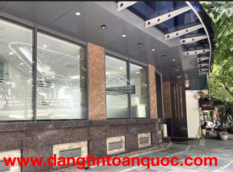 ????TÒA VĂN PHÒNG MẶT PHỐ DỊCH VỌNG HẬU, 200M2 9T LÔ GÓC, MT 44M, CHỈ 135 TỶ ????