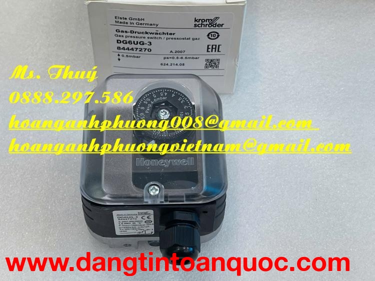 Kromschroder DG6UG-3 – Công tắc giá tốt - Mới 100%