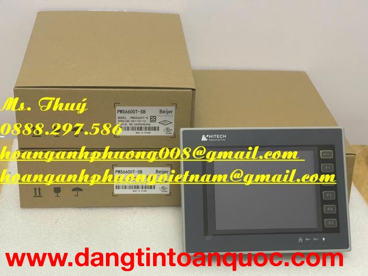Màn hình chính hãng - Hitech PWS6A00T-SB- Giao hàng Toàn Quốc
