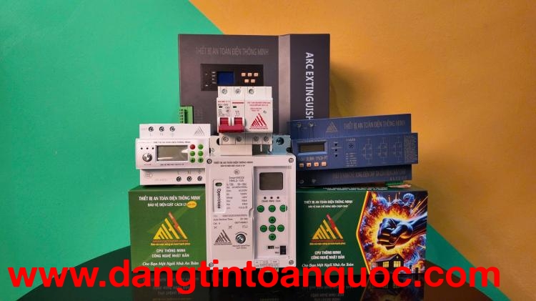 Thiết bị an toàn điện thông minh thế hệ mới của MHH Việt Nam