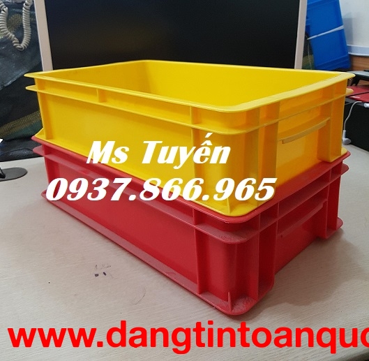 Bán thùng nhựa nguyên sinh tại Hà Nội, cung cấp thùng nhựa đặc, khay nhựa bít