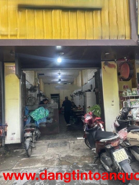 Cho thuê MBKD  tầng 1 mặt phố Hồng Mai hàng ăn bún, phở, cà phê 50m2 mt 4m, 14 triệu