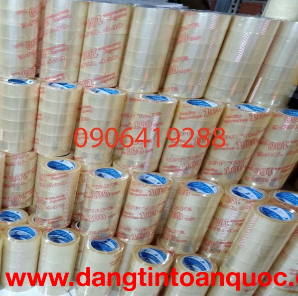 Công ty sản xuất băng keo dán thùng giá tốt tại Hóc Môn