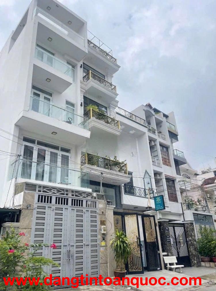 Cho thuê nhà nguyên căn – P. Tân Quy, Quận 7- Mặt tiền đường số - 80mư - 4 tầng - 40tr/tháng