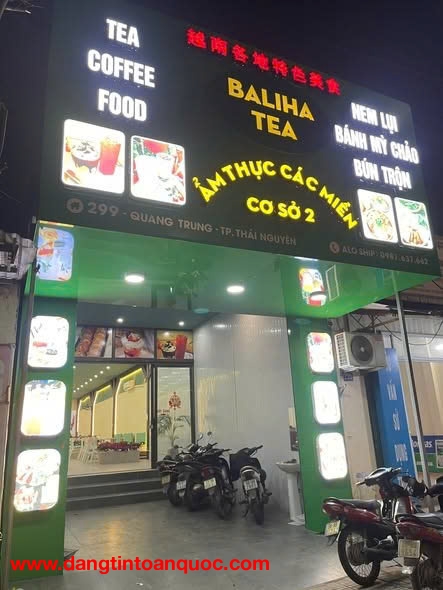 Do bận việc cá nhân, mình cần sang nhượng lại toàn bộ cửa hàng BALIHA TEA – Cơ sở 2.