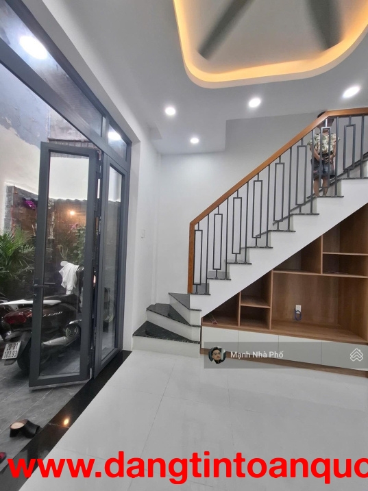 BÁN NHÀ NI SƯ HUỲNH LIÊN P.10 TÂN BÌNH 2 TẦNG 5 X 7 3PN 2WC GIÁ 4.25T TL