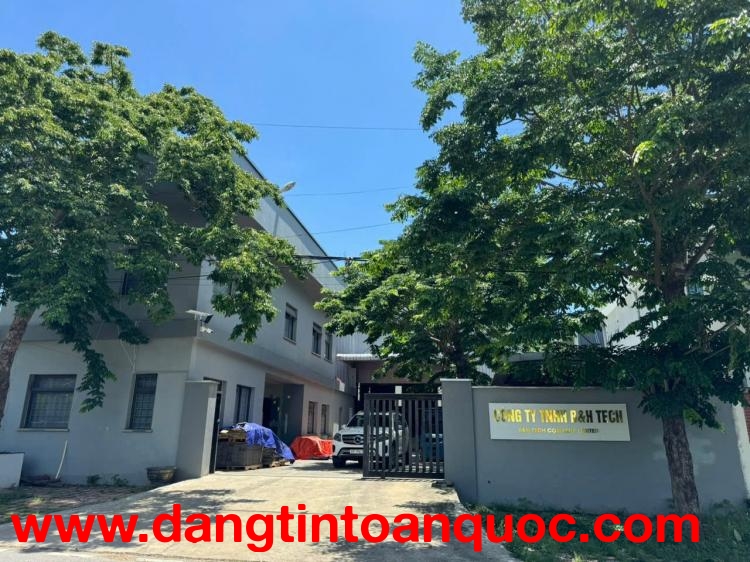 CHO THUÊ NHÀ XƯỞNG 1.300m² – XUÂN HÒA, PHÚC YÊN, PHÚ THỌ