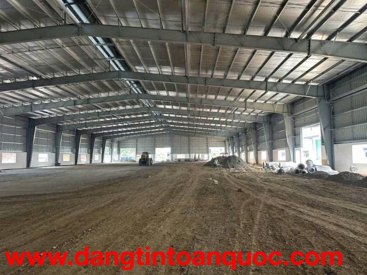 Cho thuê nhà xưởng 6.500m² ngoài KCN Bến Cát, Bình Dương – Xưởng mới 100%, PCCC tự động