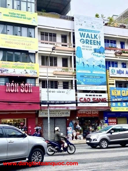 CHO THUÊ NHÀ NGUYÊN CĂN MẶT TIỀN ĐƯỜNG 3/2 – PHƯỜNG 5 -TP ĐÀ LẠT