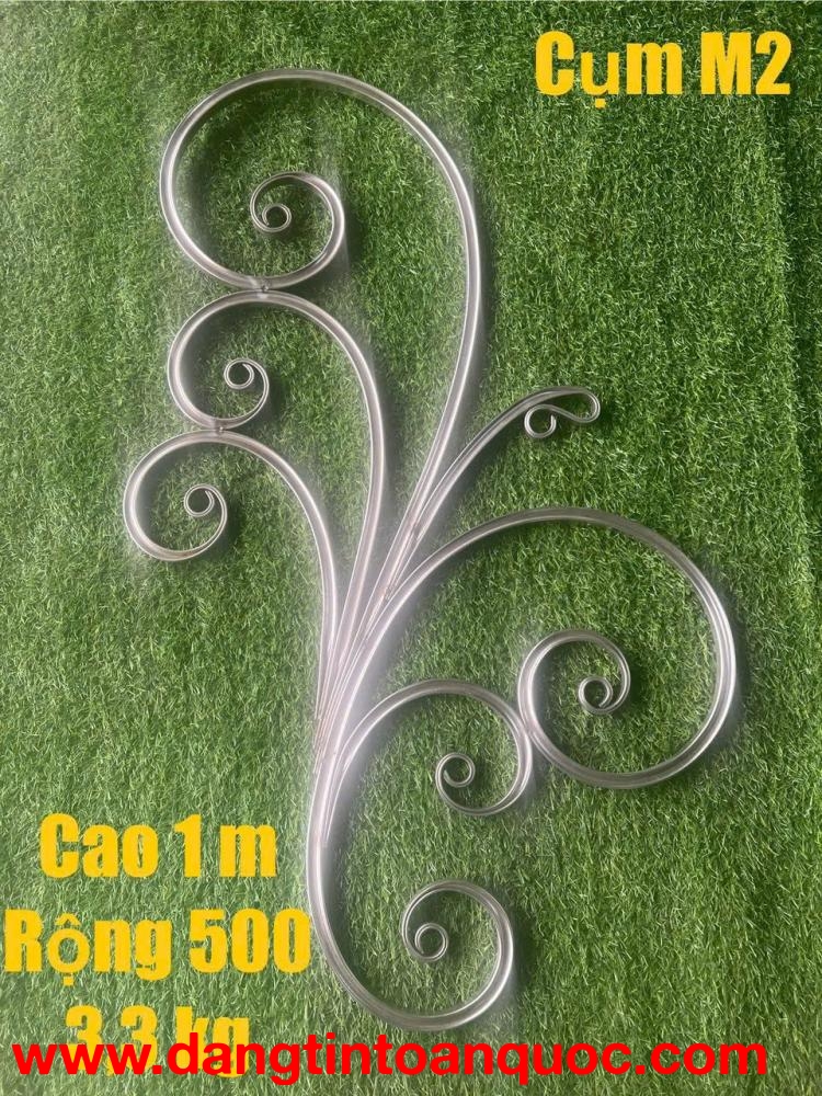 Hoa sắt mỹ thuật tạo nên kiệt tác	