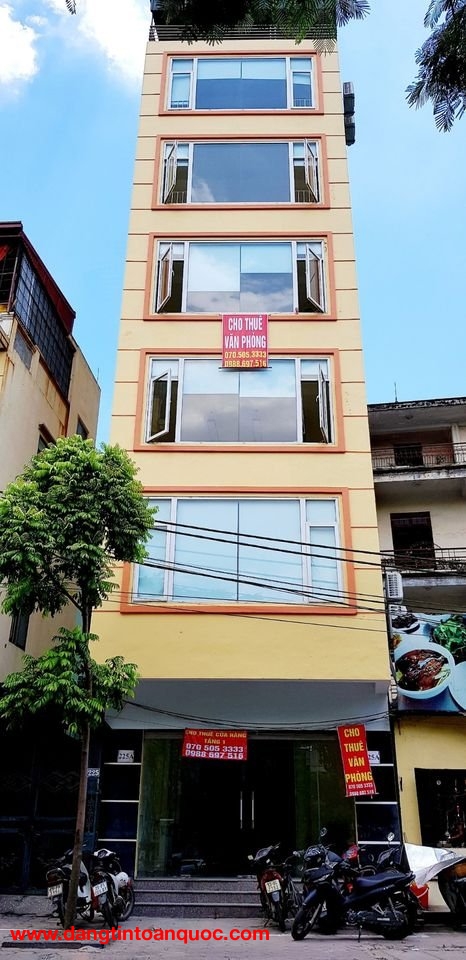 Chính chủ cho thuê văn phòng 225A Nguyễn Ngọc Vũ