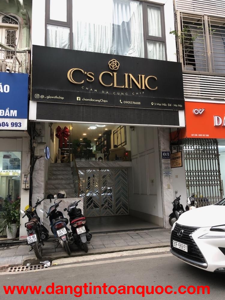 CHO THUÊ NHÀ TẦNG 2 – 3 – 4 MẶT PHỐ MAI HẮC ĐẾ, HAI BÀ TRƯNG