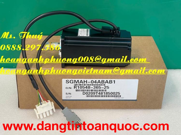 Động cơ servo 400W SGMAH-04ABAB1 - Hàng Yaskawa giá tốt