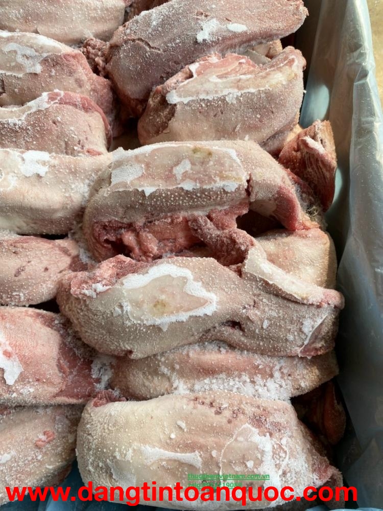 Kho phân phối lưỡi heo đông lạnh toàn quốc