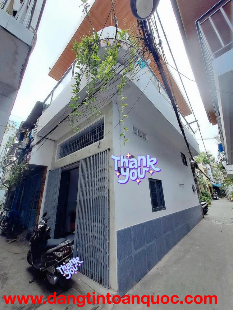 NHÀ MỚI TINH – HẺM Ô TÔ – CĂN GÓC 2 MẶT THOÁNG – LẠC LONG QUÂN, TÂN BÌNH  CHỈ 4 TỶ