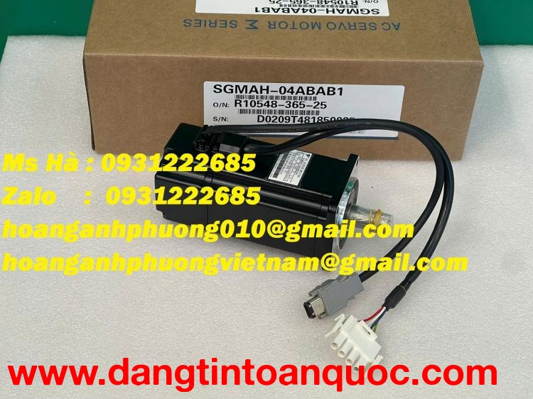 Độ chính xác cao - Động cơ sẹc vô Yaskawa SGMAH-04ABAB1 