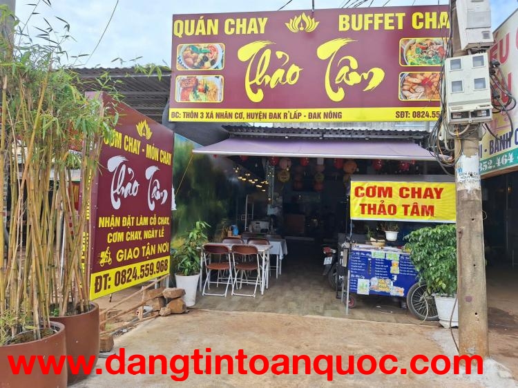 TÌM ĐỐI TÁC KẾT HỢP HOẶC CHUYỂN NHƯỢNG QUÁN CHAY TẠI ĐAK NÔNG