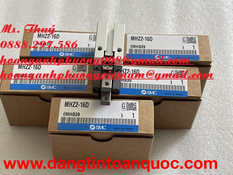 Xy lanh kẹp SMC MHZ2-16D - Giao toàn quốc, BH 12 tháng