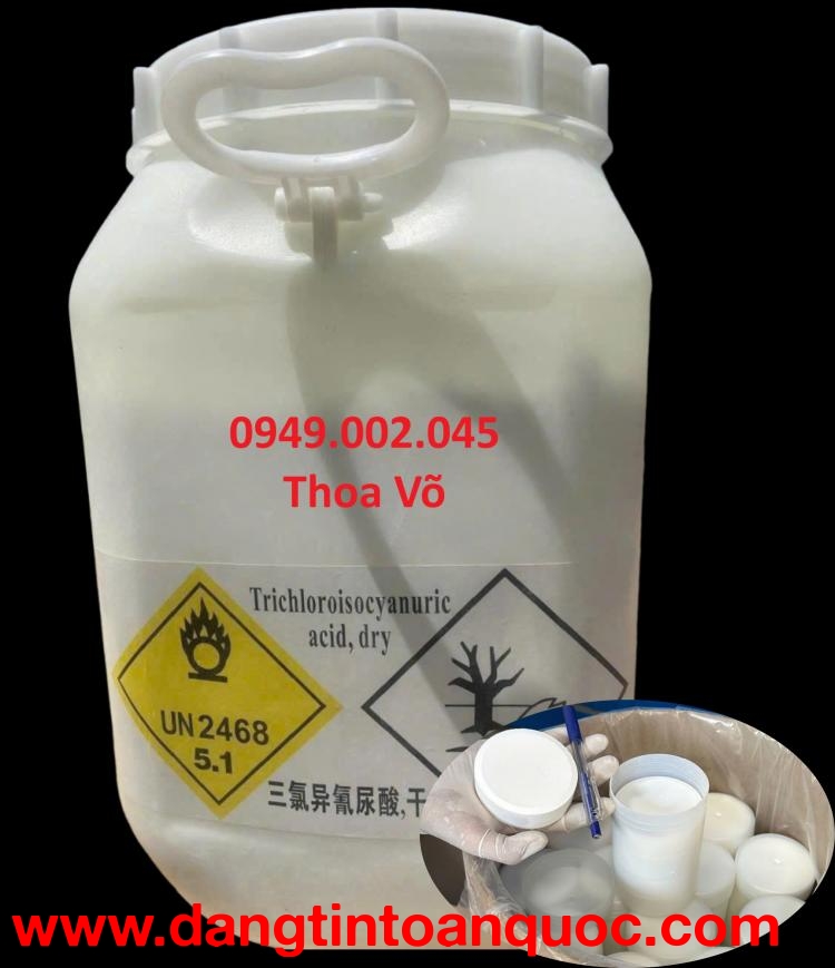 TTCA viên nén 200g – Hóa chất xử lý nước, khử trùng hiệu quả