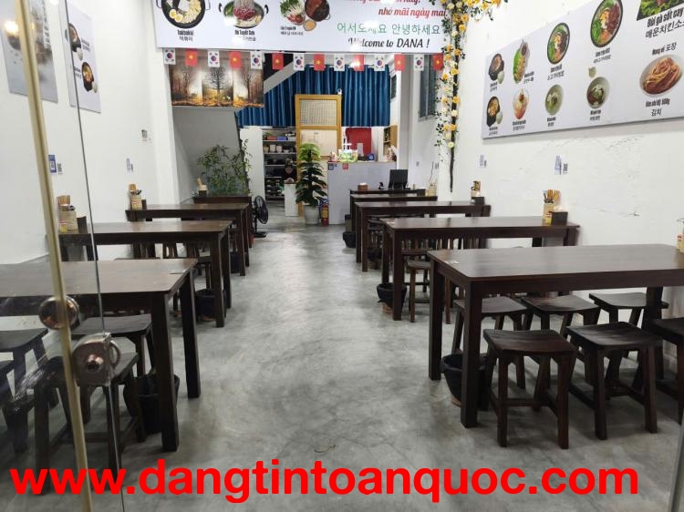 Sang lại quán mặt tiền trung tâm Hải Châu – vị trí kinh doanh sẵn dòng tiền