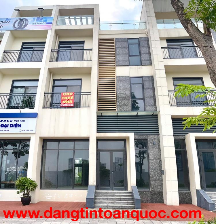 CHÍNH CHỦ CHO THUÊ SHOPHOUSE KĐT STARLAKE TÂY HỒ TÂY – VỊ TRÍ TRUNG TÂM HÀNH CHÍNH MỚI
